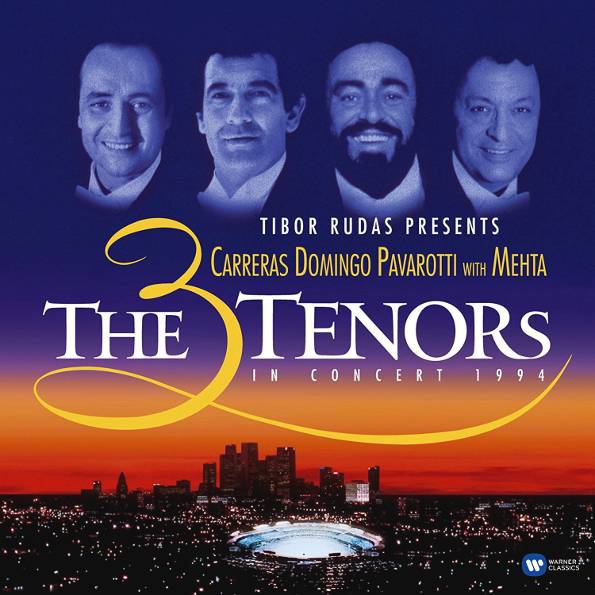 Carreras, Domingo, Pavarotti  – The Three Tenors With Zubin Mehta / The 3 Tenors In Concert 1994 (2LP)